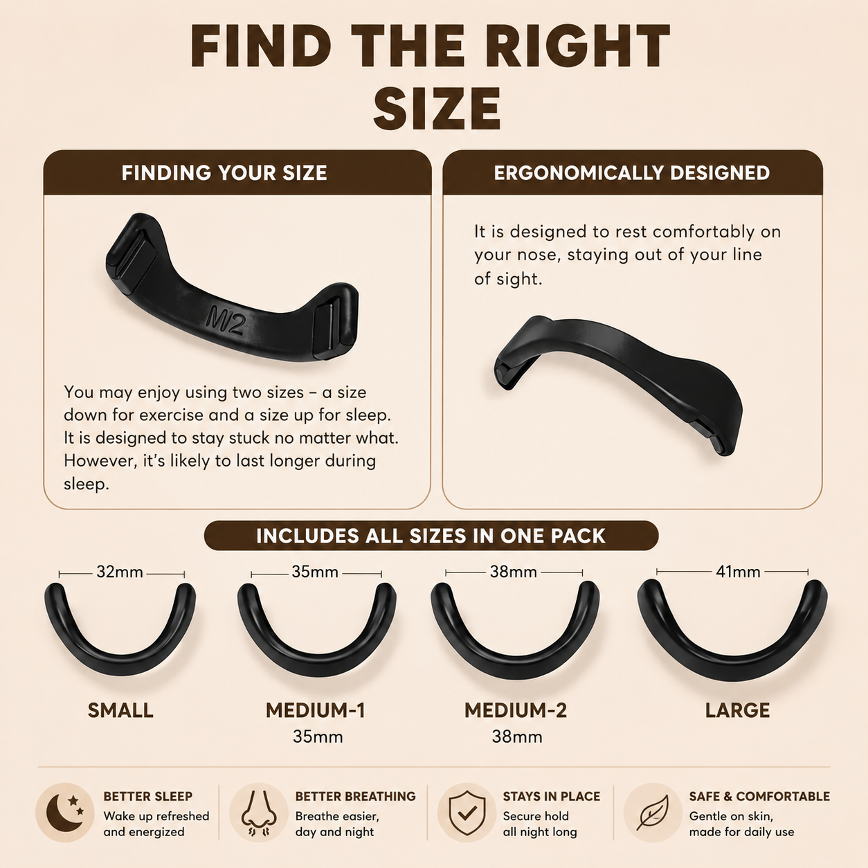 SONOVA™ Magnetic Nasal Strips